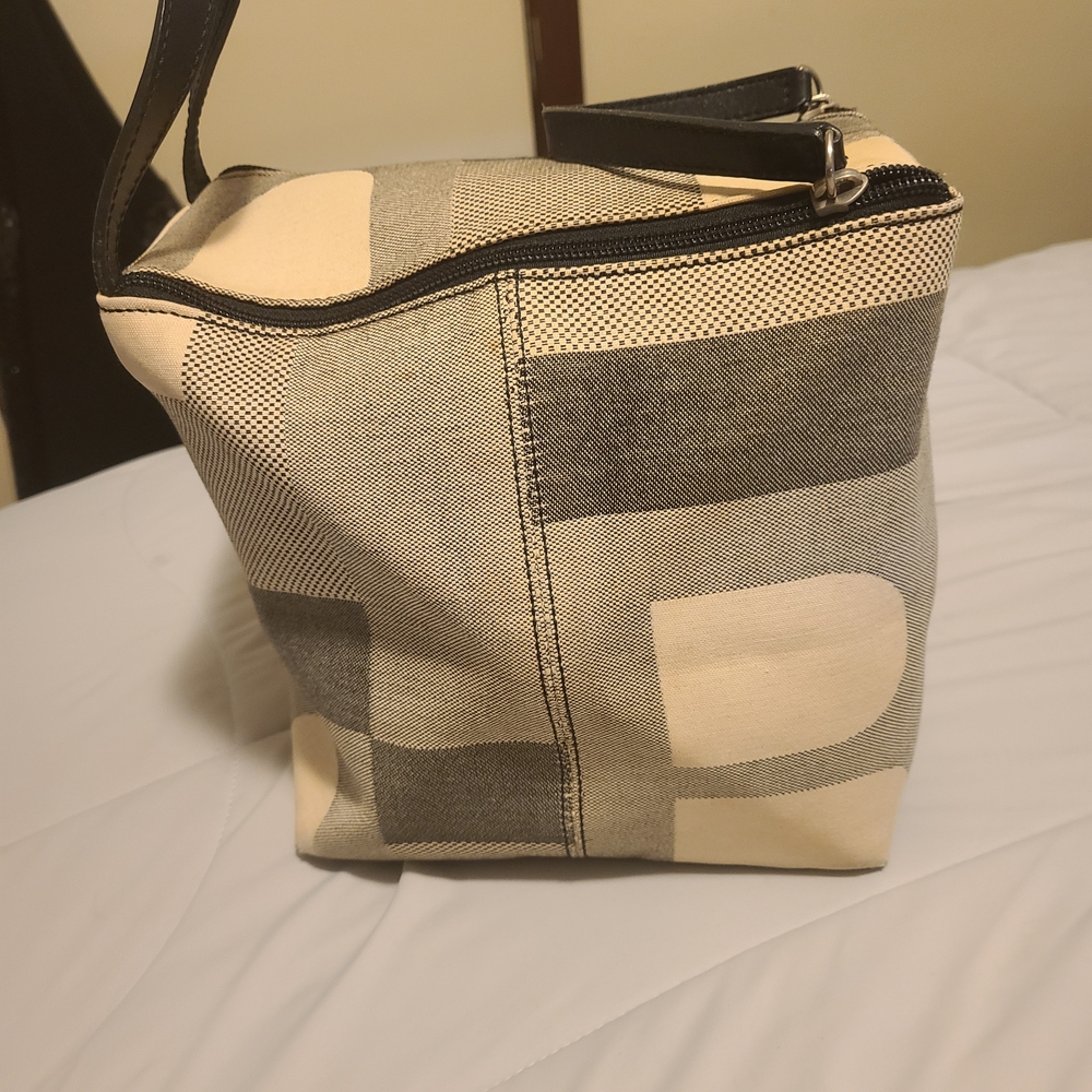 Bally Black and Cream Tote Bag